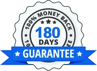 180 Days Money Back Guarantee